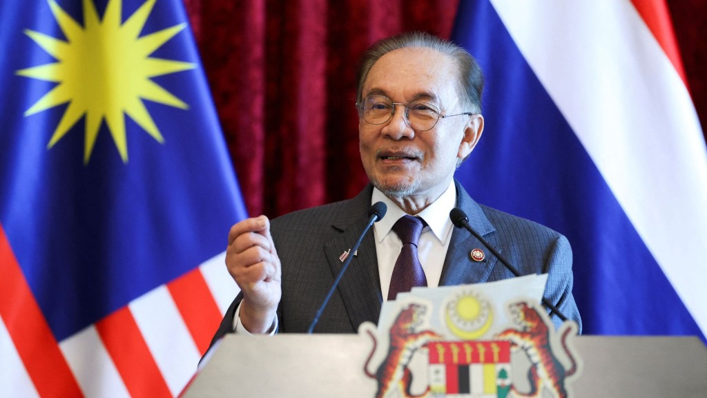 Malaysia's Prime Minister Anwar Ibrahim/Reuters