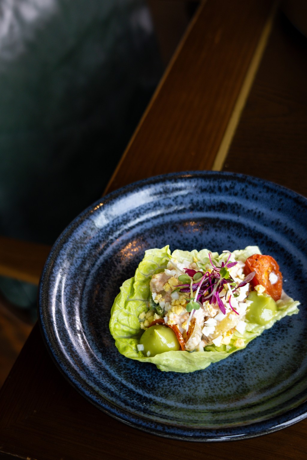 Olive Oil Poached Akami Tuna, Fingerling Potato, Quail Egg & Fine Beans presented by Sunset Grill, Four Points by Sheraton Hong Kong.