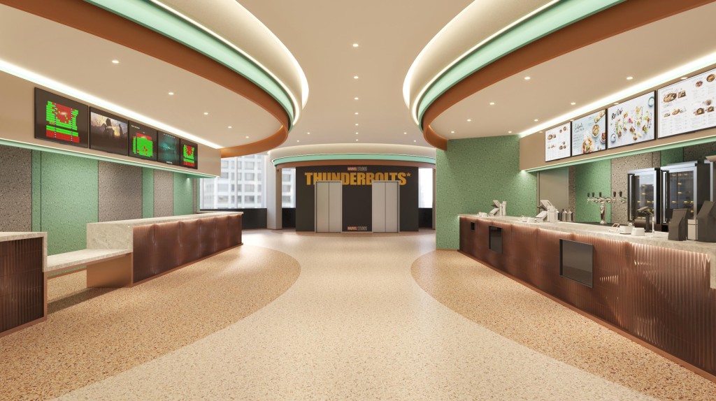 Design concept for CineArt Hollywood.