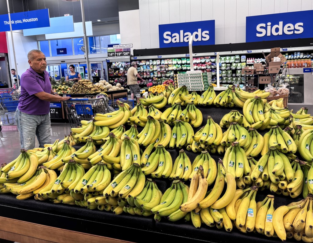 Photo by RONALDO SCHEMIDT / AFP  Bananas are seen for sale at a supermarket in Houston, Texas, on August 24, 2026. The US and Iran are approaching the six-month mark since military operations began on February 28, 2026, with the two nations remaining entrenched in a strategic stalemate. US President Donald Trump has intensified pressure through an aggressive economic isolation campaign, while a 60-day ceasefire and diplomatic window expired without producing a lasting agreement. 