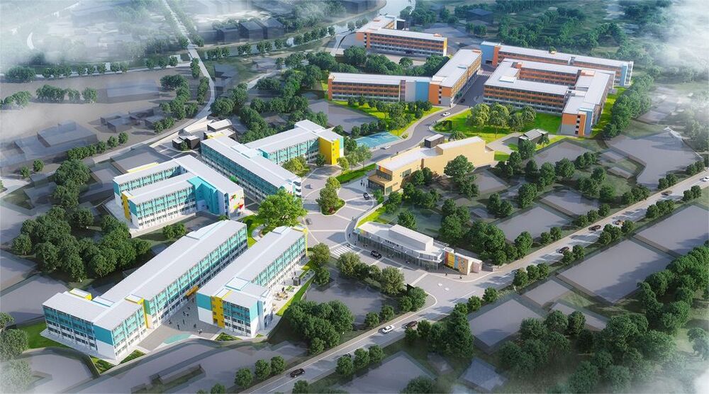 The first phase of Pok Oi Kong Ha Wai Village in Kam Tin, Yuen Long will be converted into a community isolation facility. Modular Integrated Construction The first phase of Pok Oi Kong Ha Wai Village in Kam Tin, Yuen Long will be converted into a community isolation facility. Modular Integrated Construction