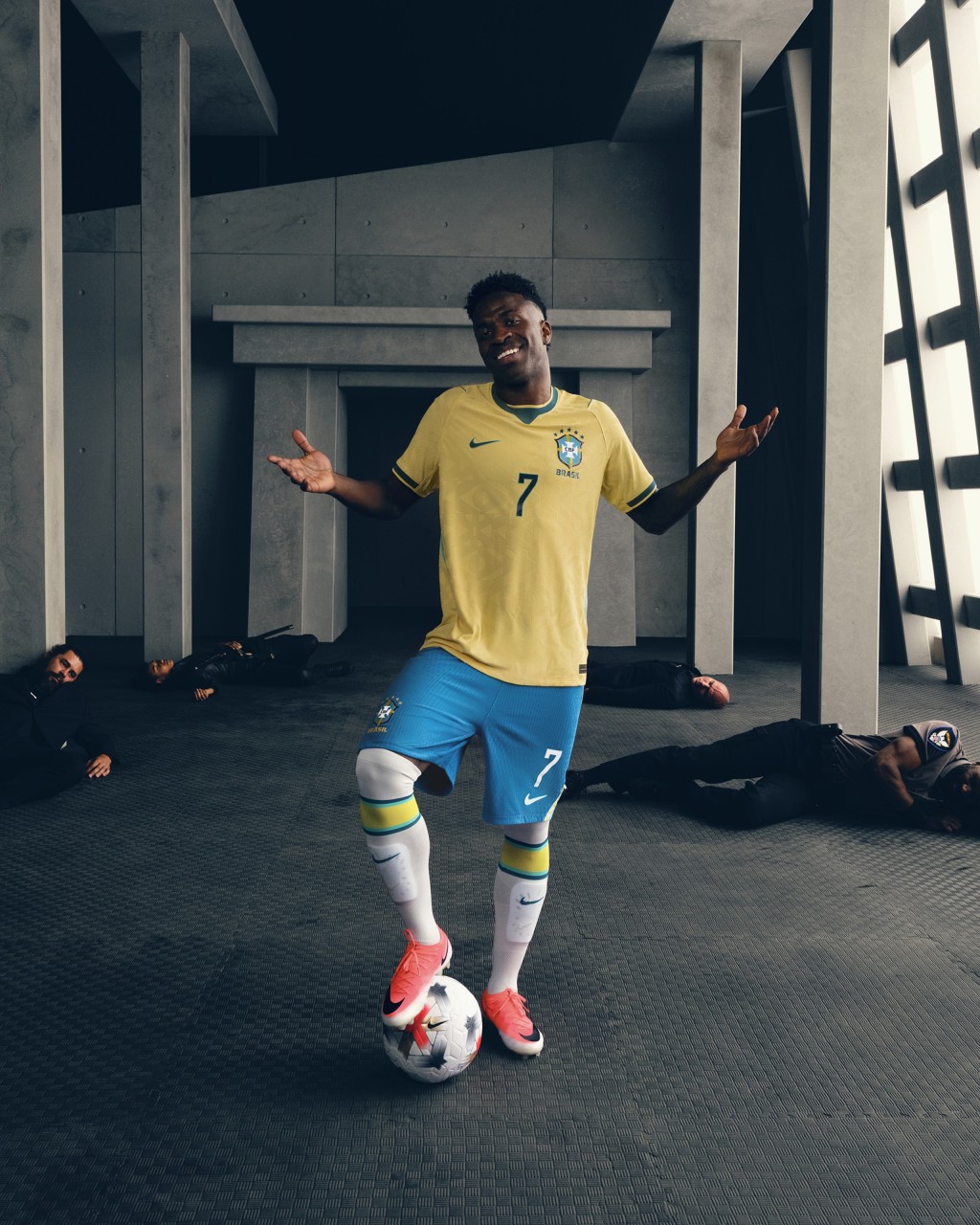Brazilian forward Vinicius Junior.