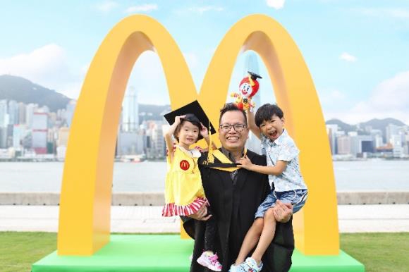 Chan has joined McDonald’s Hong Kong for 26 years.