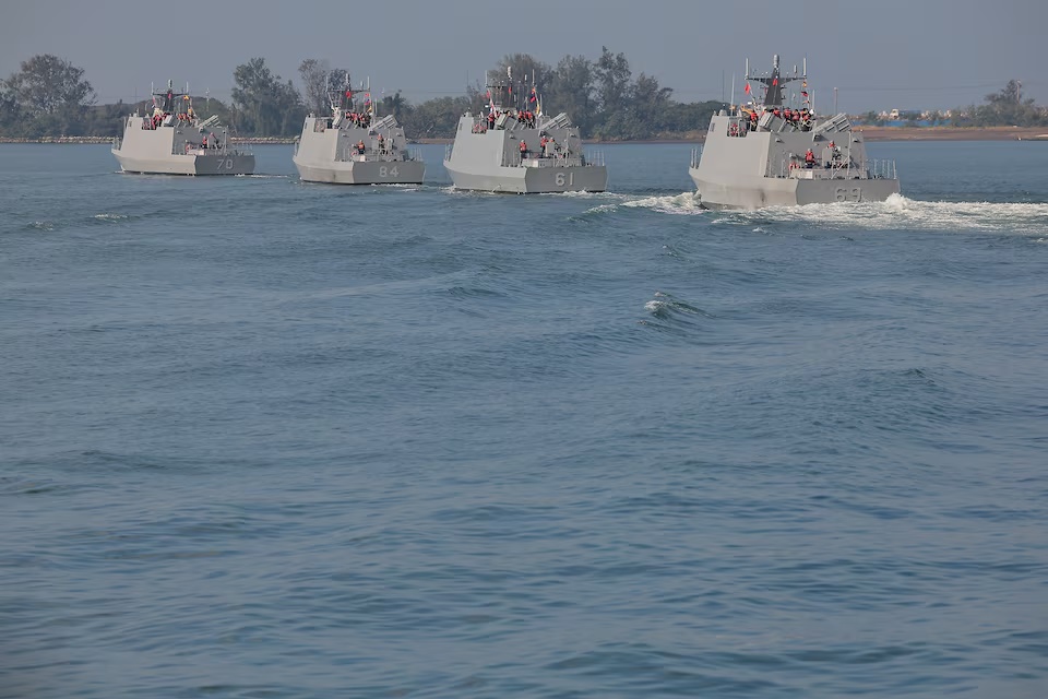 Taiwan military demonstration, Kaohsiung, January 9, 2025. (Reuters) Taiwan military demonstration, Kaohsiung, January 9, 2025. (Reuters)