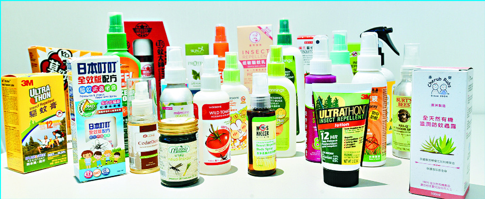 The consumer watchdog tested 25 mosquito repellents on the market. SING TAO, AFP The consumer watchdog tested 25 mosquito repellents on the market. SING TAO, AFP