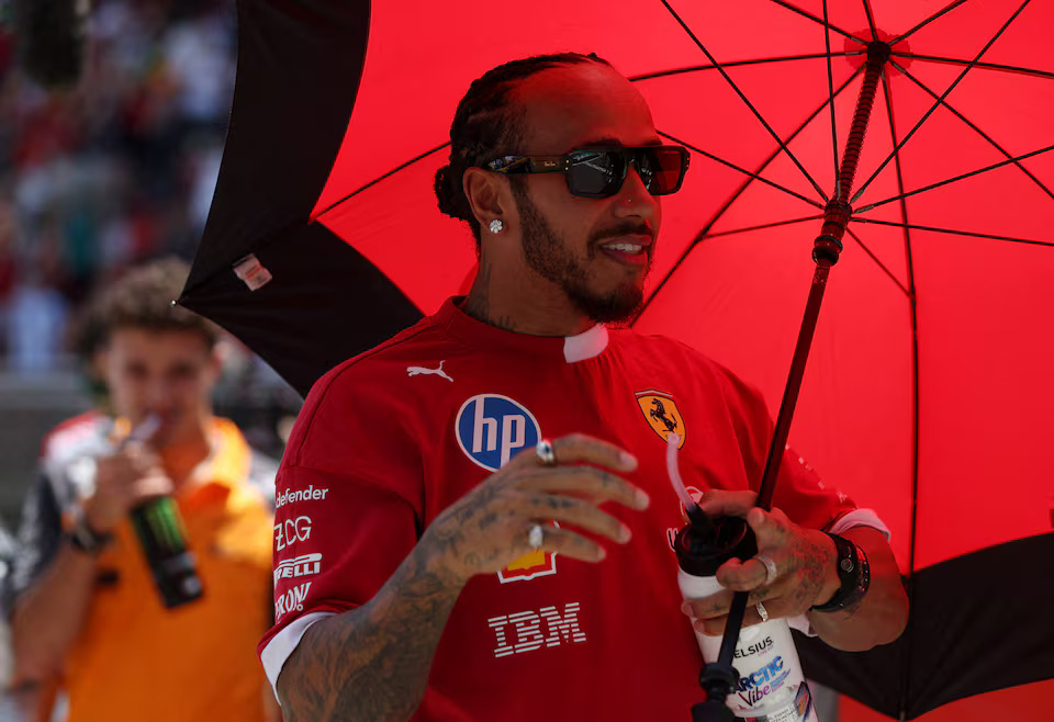 Formula One F1 - Spanish Grand Prix - Circuit de Barcelona-Catalunya, Barcelona, Spain - June 1, 2025 Ferrari's Lewis Hamilton ahead of the race REUTERS/Bruna Casas/File Photo