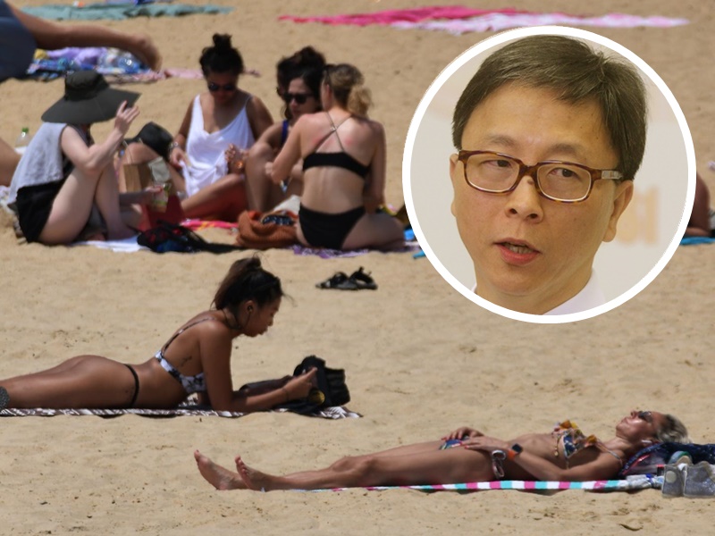 Ho Pak-leung, inset. Ho Pak-leung, inset.