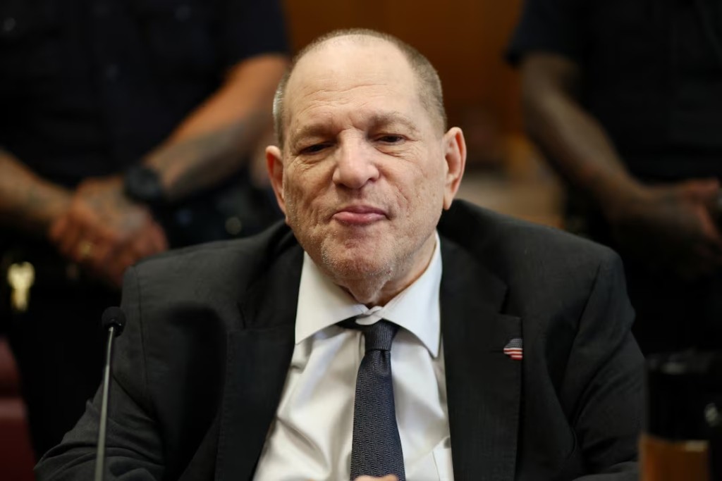  Former film producer Harvey Weinstein appears in court for his retrial at Manhattan Criminal Court in New York City, U.S. June 5, 2025. Michael M. Santiago/Pool via REUTERS