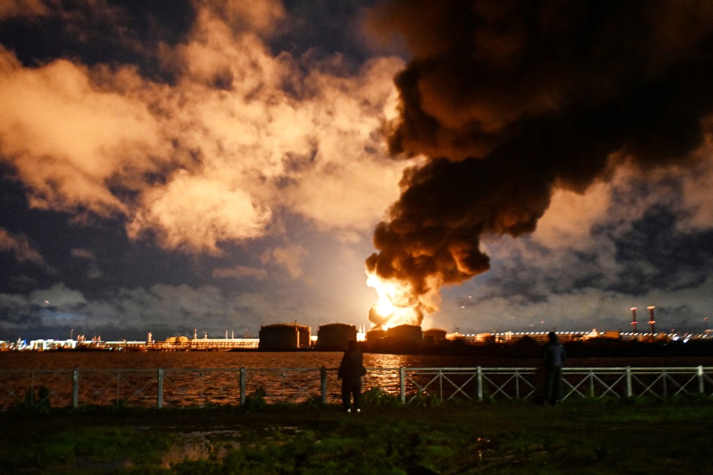 Russia says 'massive' drone attack kills one, hits oil sites