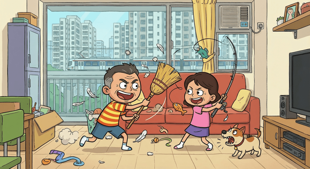 (AI-generated cartoon for illustration)