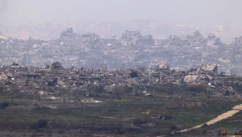 Buildings lie in ruin in Gaza amid a ceasefire between Israel and Hamas, as seen from Israel's border with Gaza, Israel Feb 5, 2025. (Photo: REUTERS/Amir Cohen) Buildings lie in ruin in Gaza amid a ceasefire between Israel and Hamas, as seen from Israel's border with Gaza, Israel Feb 5, 2025. (Photo: REUTERS/Amir Cohen)