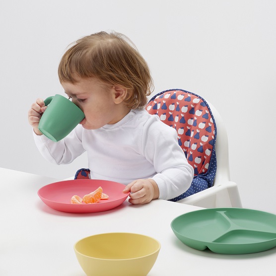 HEROISK and TALRIKA series. Made from cornstarch instead of fossil fuels, PLA is a plastic substitute that consumes fewer natural resources . Tested for child safety.