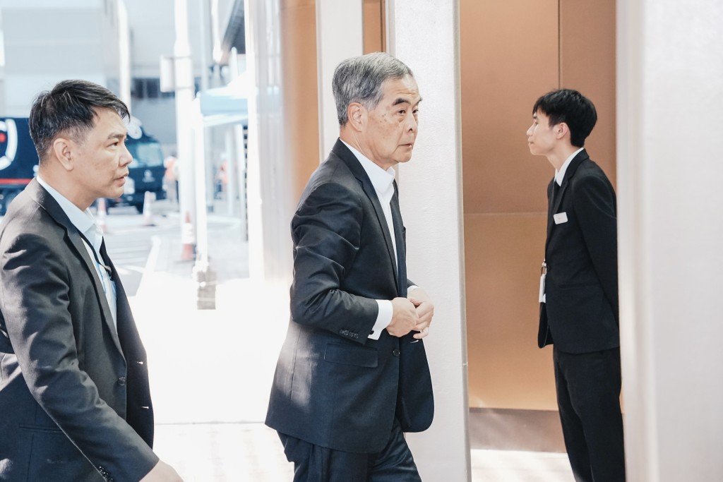 Vice Chairman of the National Committee of the Chinese People's Political Consultative Conference Leung Chun-ying.