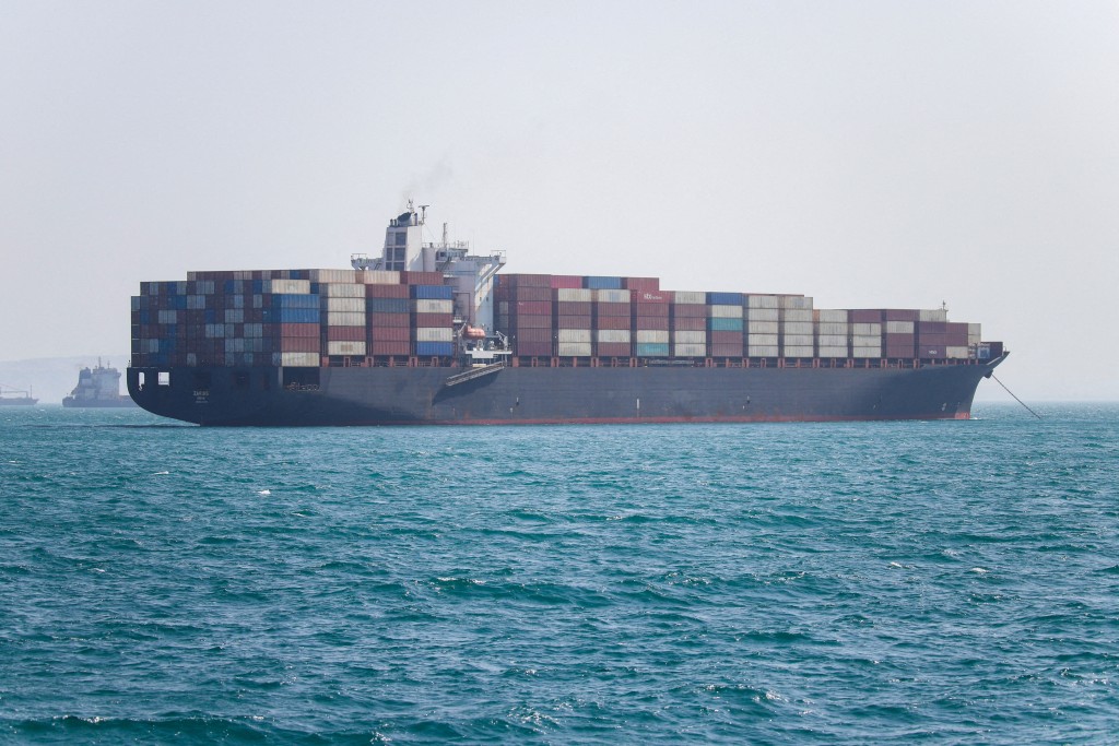 Vessels in the Strait of Hormuz near Bandar Abbas, Iran, May 4, 2026. Reuters