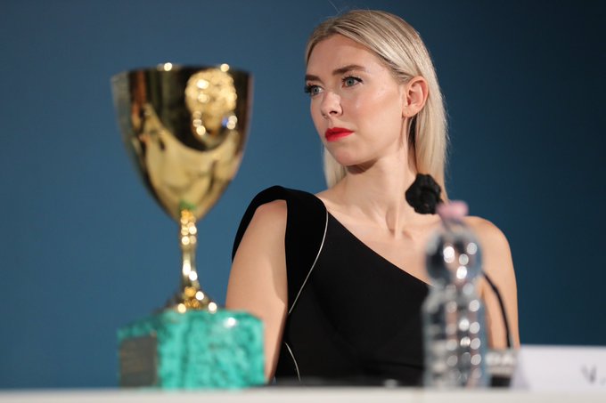 Britain’s Vanessa Kirby won best lead actress for 'Pieces of a Woman.'