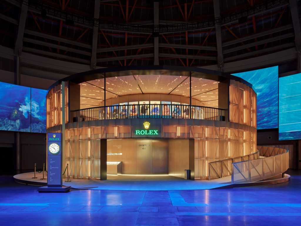 The 'Oyster Story' exhibition at the Shanghai West Bund Dome. (Rolex)