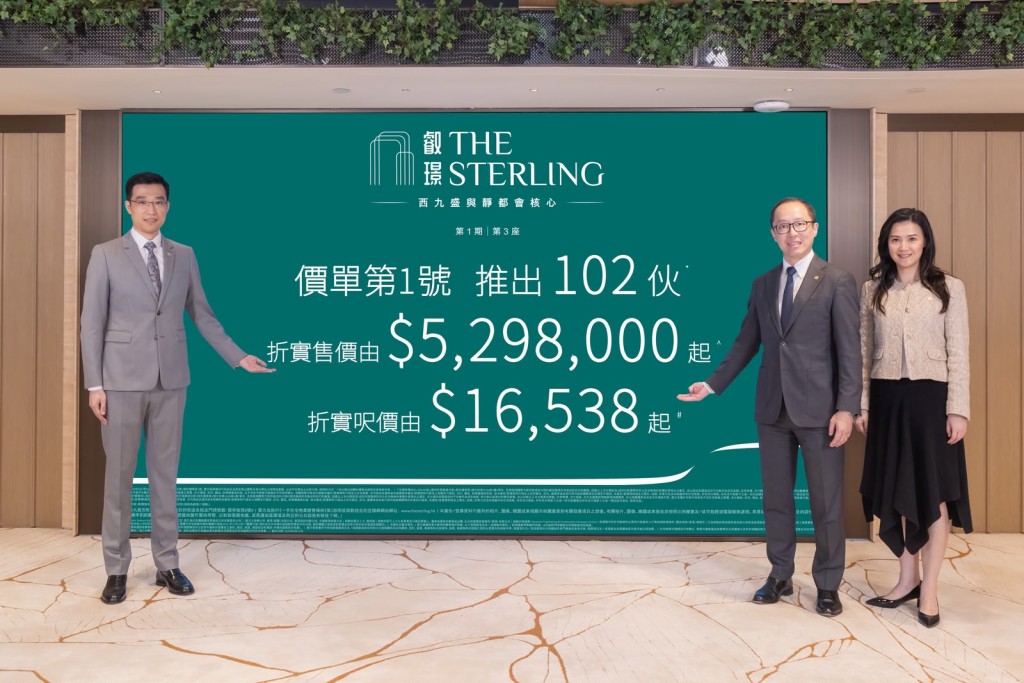 From left: CR Land (Overseas)’s sales and marketing director Kong Jian, Jeffrey Sy, CR Land (Overseas)'s sales and marketing deputy director Cen Feifei