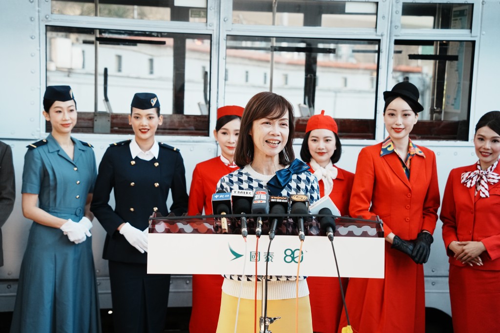 Cathay Chief Customer and Commercial Officer Lavinia Lau Hoi-zee emphasized that the city's flag carrier has grown together with Hong Kong over the years.