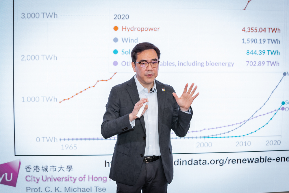 Professor Michael Chi Kong Tse, Chair Professor of the Department of Electrical Engineering, CityU.