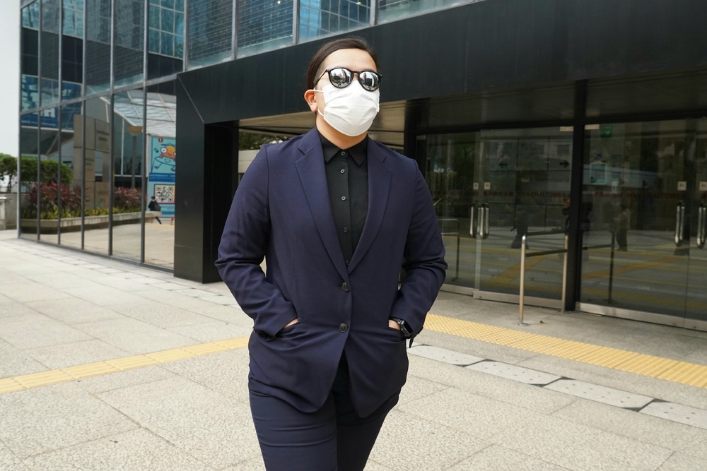 One of the police constables Pong Chun-sze. File photo. One of the police constables Pong Chun-sze. File photo.