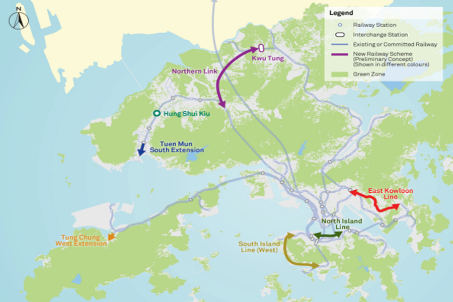 Railway project planning as shown in Railway Development Strategy issued in 2014. (File Photo) Railway project planning as shown in Railway Development Strategy issued in 2014. (File Photo)