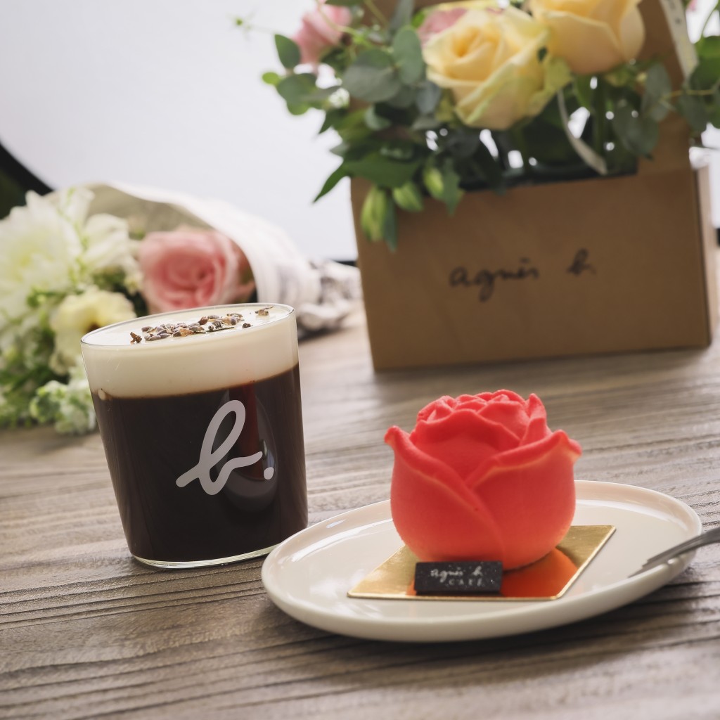 agnès b. CAFÉ is offering a themed menu inspired by floral notes and French café culture.