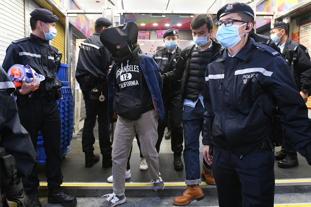 One of the two women was arrested when police raided the store on February 24. One of the two women was arrested when police raided the store on February 24.