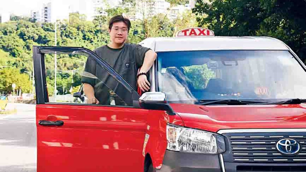 Frankie Wong Chun-yu, who previously worked as a private chauffeur, switched to the taxi industry three years ago.