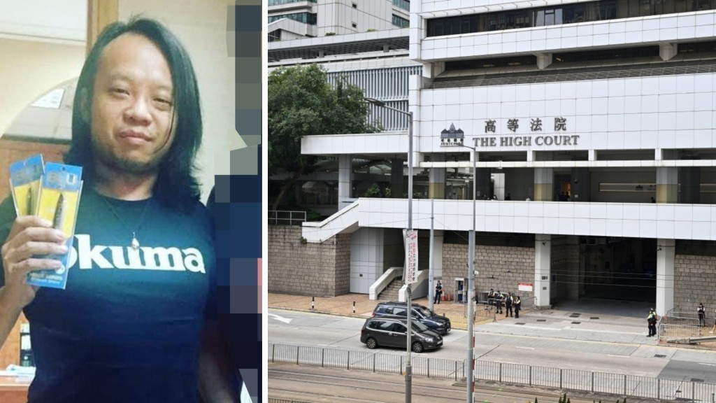 Ho Cheuk-wai (left) was sentenced to 18 years' imprisonment by the High Court. (Sing Tao)