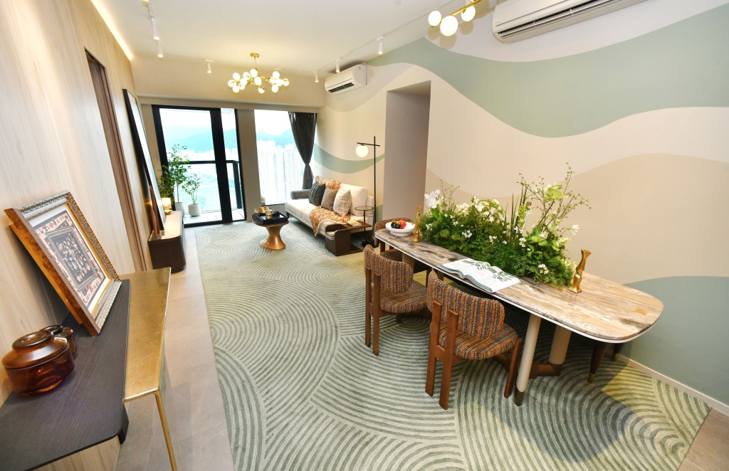 show flat of the Pavilia Farm III 