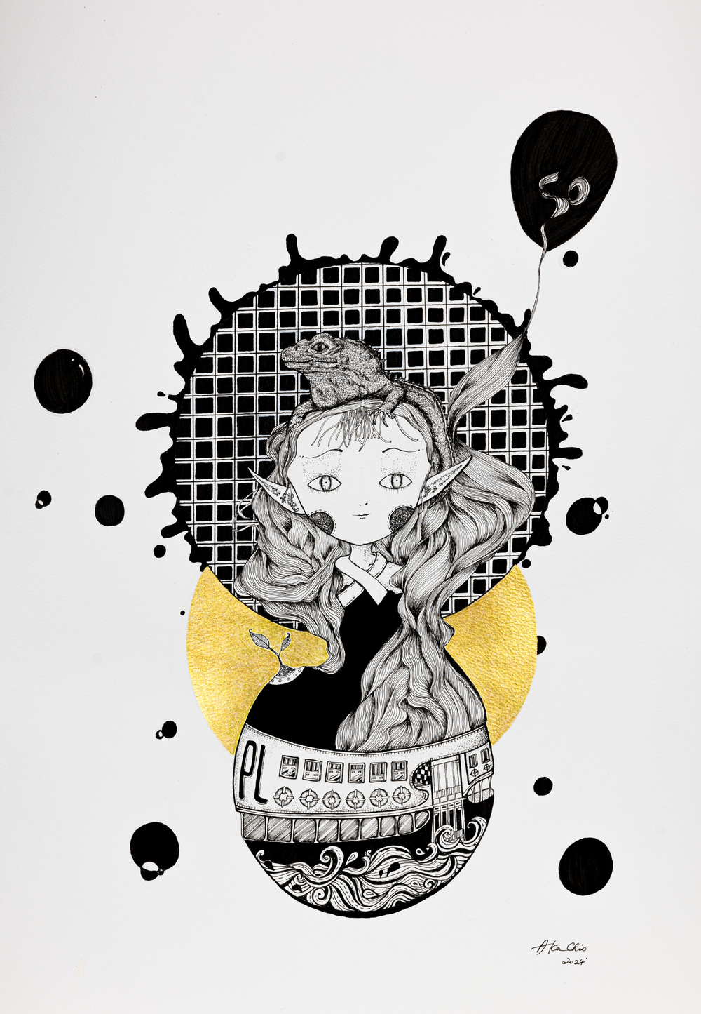 'To the Next 50', by Aka Chio. 'To the Next 50', by Aka Chio.