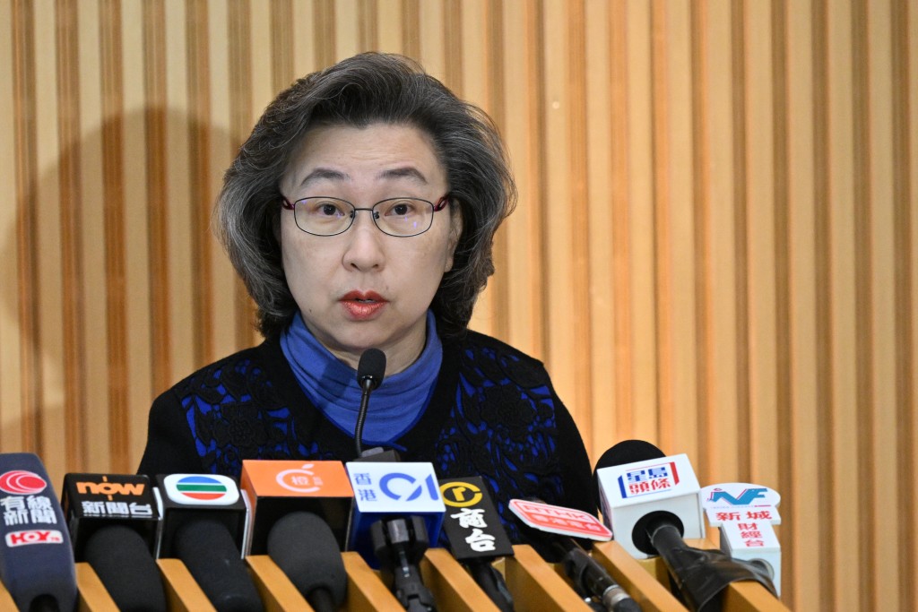 Secretary for the Civil Service Ingrid Yeung Ho Poi-yan.