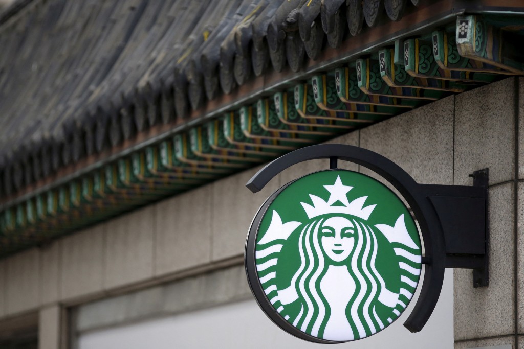 A Starbucks logo is seen at a Starbucks coffee shop in Seoul (File)