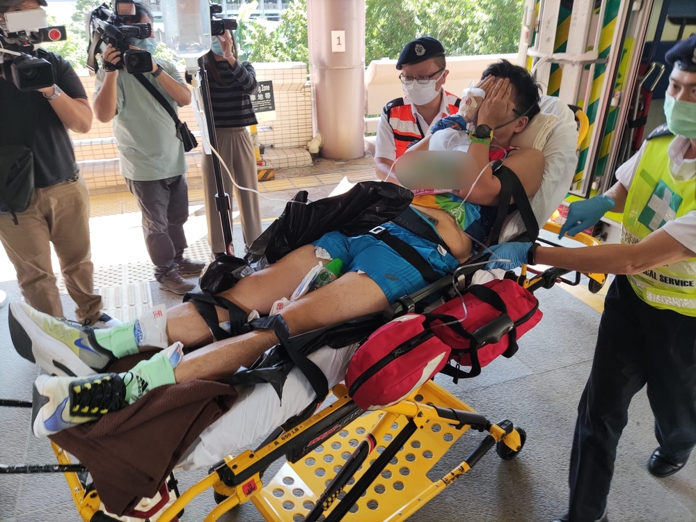 Ten sent to hospitals and one in critical condition.