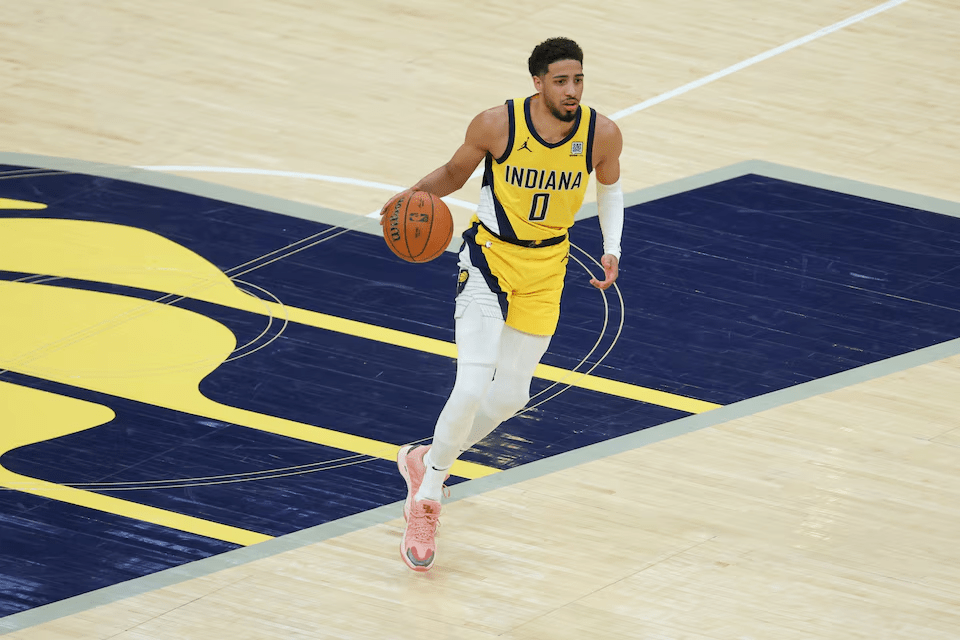Tyrese Haliburton ゲームジャージ(2024city)L Unisex Indiana Pacers Tyrese Haliburton Nike Black 2023/24