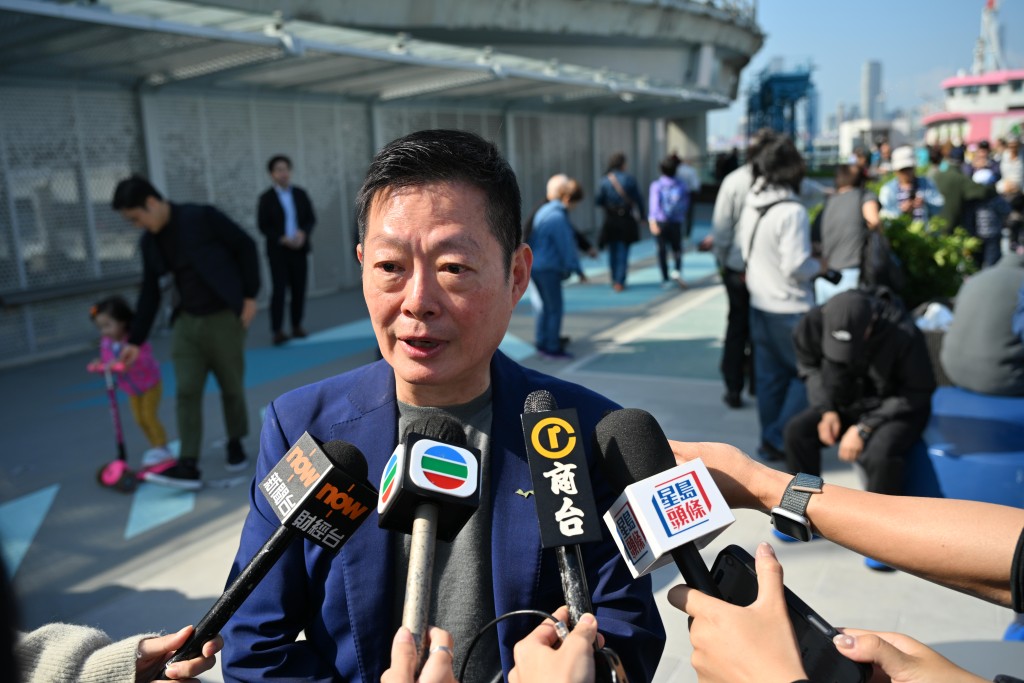 Ivan Ho Man-yiu, chairman of the Harbourfront Commission