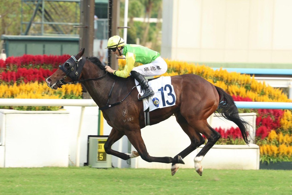 Tomadachi Kokoroe storms to his third consecutive victory (Sing Tao) 