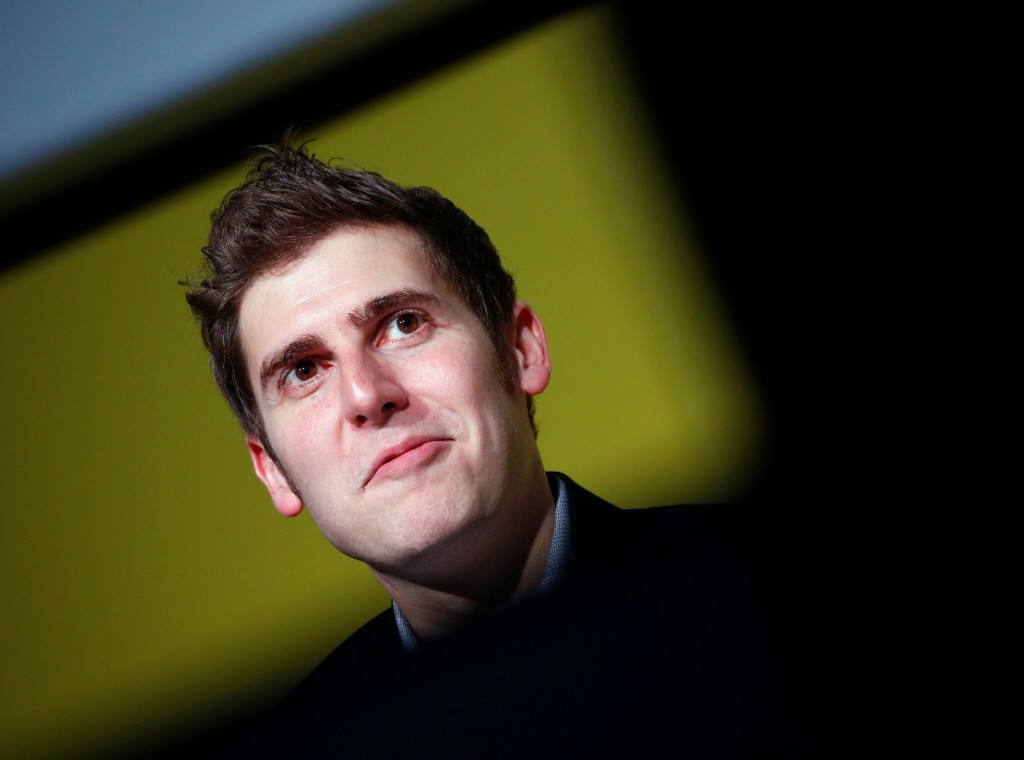 Facebook co-founder Eduardo Saverin looks on at the Tech in Asia Singapore 2016 conference in Singapore April 12, 2016. REUTERS