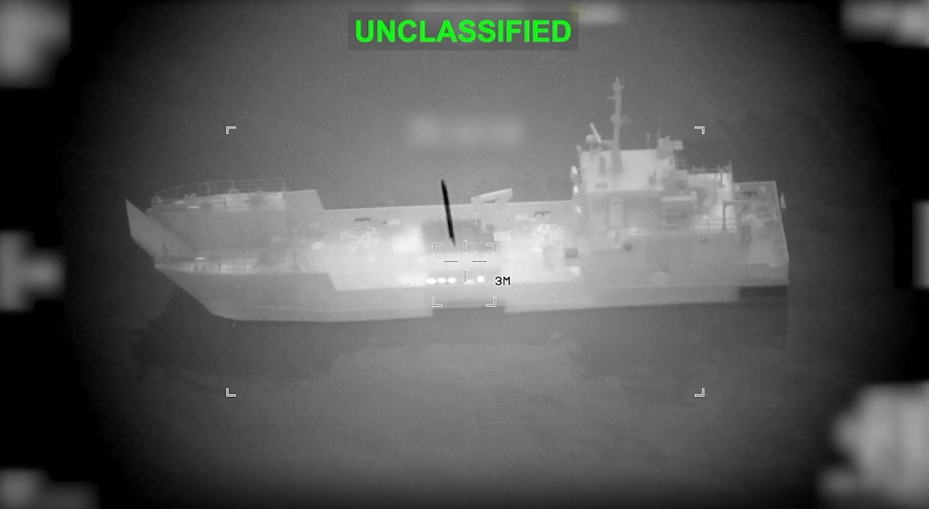 The US military said on March 10 that it has destroyed 16 Iranian mine-laying vessels "near the Strait of Hormuz." (AFP)