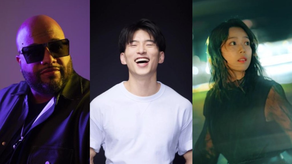 (From left) Chris Polanco, Terrence Leung, Tse Nga-yi