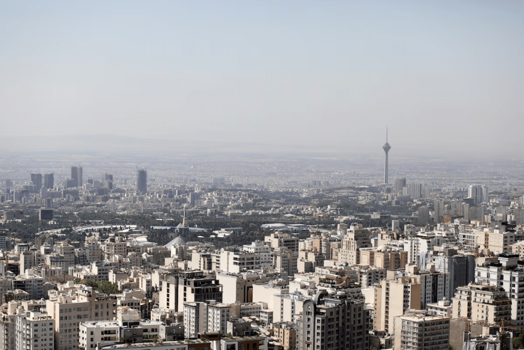 A general view of Tehran city, in Tehran, Iran June 12, 2020. Ali Khara/WANA (West Asia News Agency) via REUTERS