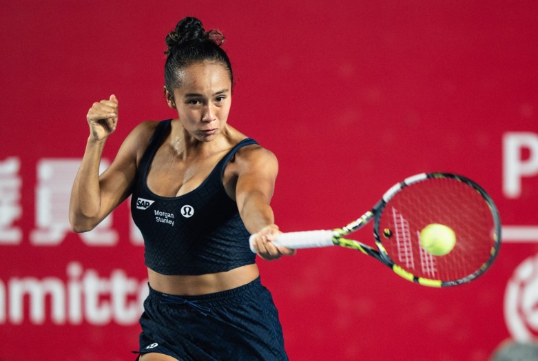 Leylah Fernandez beat Sorana Cirstea in the quarter-finals. PRUDENTIAL HONG KONG TENNIS OPEN