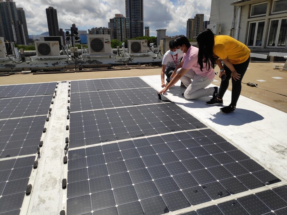 One of the main projects was a large-scale solar panel network across eight ESF schools. One of the main projects was a large-scale solar panel network across eight ESF schools.