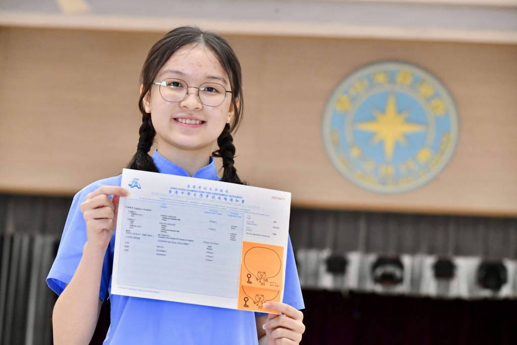 Top scorer Caron Fung Yuet-kiu of The True Light School of Hong Kong