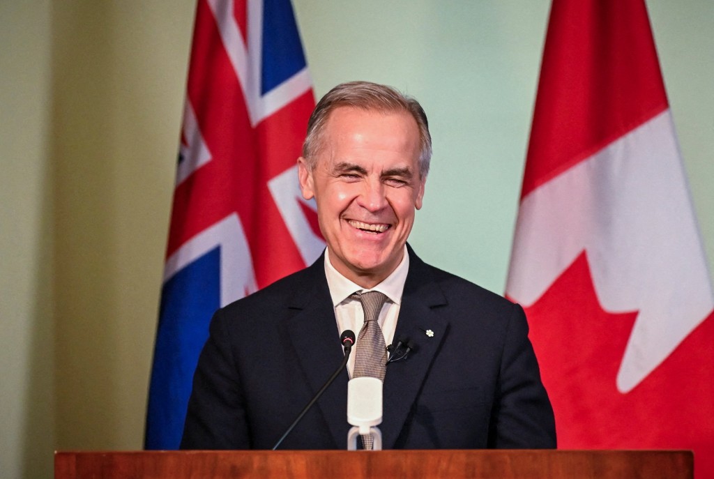 Prime Minister of Canada Mark Carney speaks during an address at the Lowy Institute in Sydney, Australia, March 4, 2026. Ayush Kumar/Pool via REUTERS  