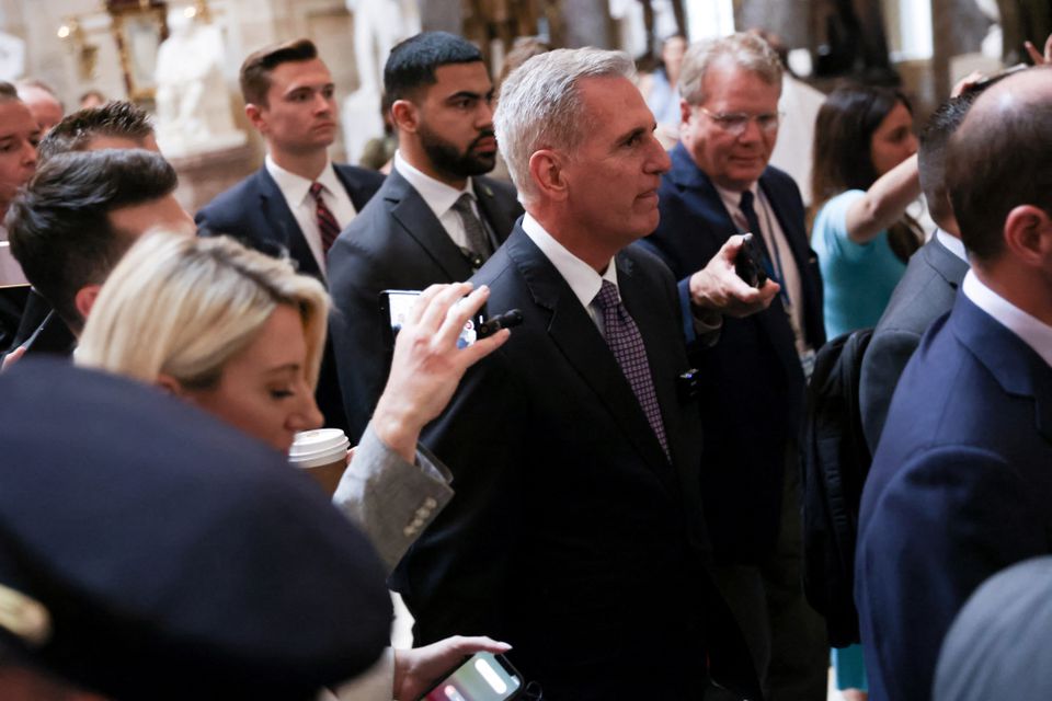 U.S. House Speaker Kevin McCarthy (R-CA). (Reuters) U.S. House Speaker Kevin McCarthy (R-CA). (Reuters)