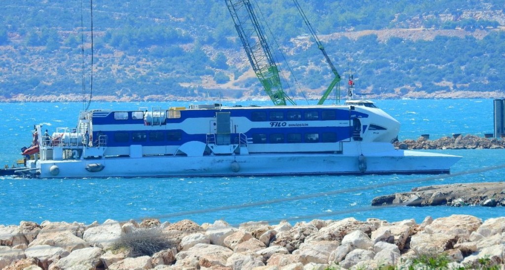 File image of a boat with around 270 people on board capsized off North Cyprus. Reuters