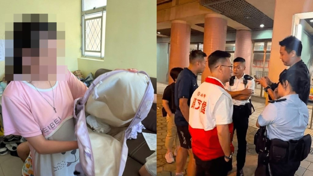 Tuen Mun district councillor Leo Chan Manwell, police, and school staff visited the family's home within two hours.