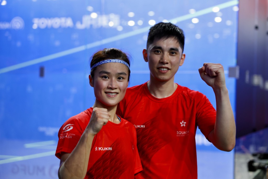 Lee Ka-yi and Tang Ming-hong