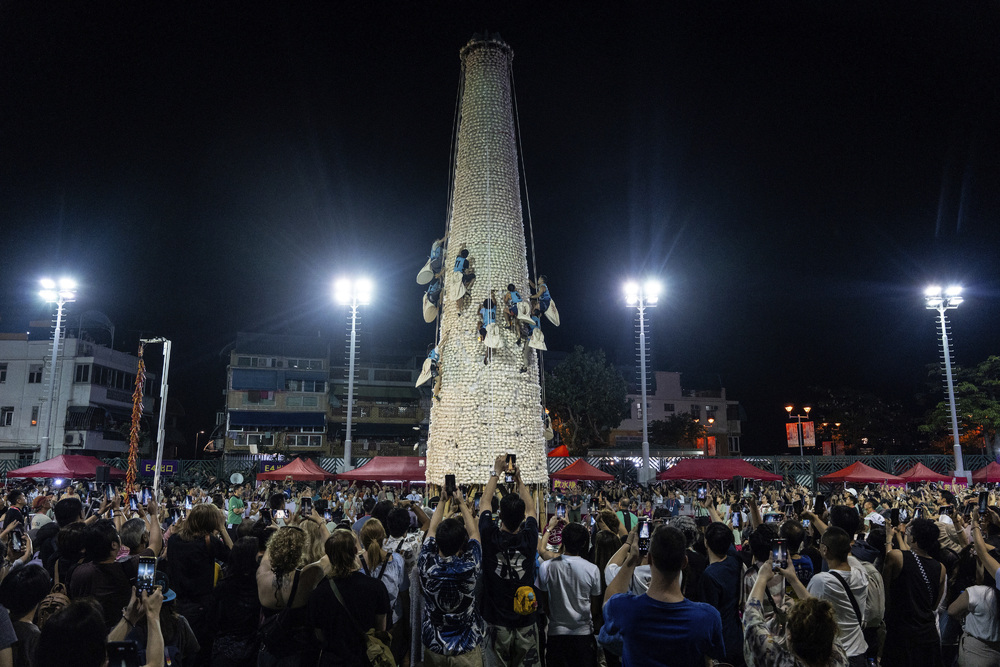 The bun festival drew some 50,000 foreign and local visitors, says Paul Chan. The bun festival drew some 50,000 foreign and local visitors, says Paul Chan.